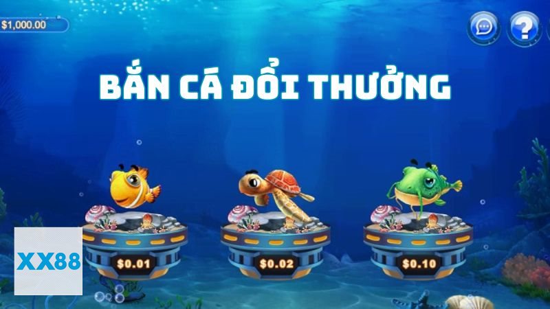 Bắn cá H5 - Chọn phòng chơi vừa sức
